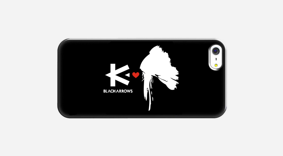 Black arrows: Coque iphone logotype